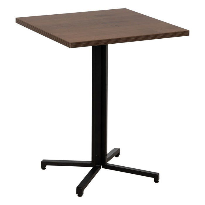 Masă Negru Natural Lemn MDF 60 x 60 x 75 cm
