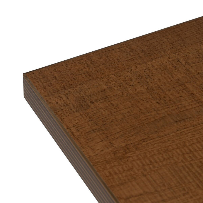 Masă Negru Natural Lemn MDF 60 x 60 x 75 cm