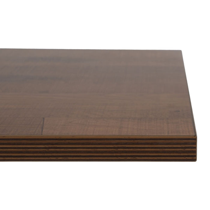 Masă Negru Natural Lemn MDF 60 x 60 x 75 cm