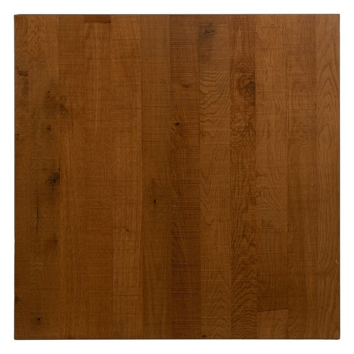 Masă Negru Natural Lemn MDF 80 x 80 x 75 cm
