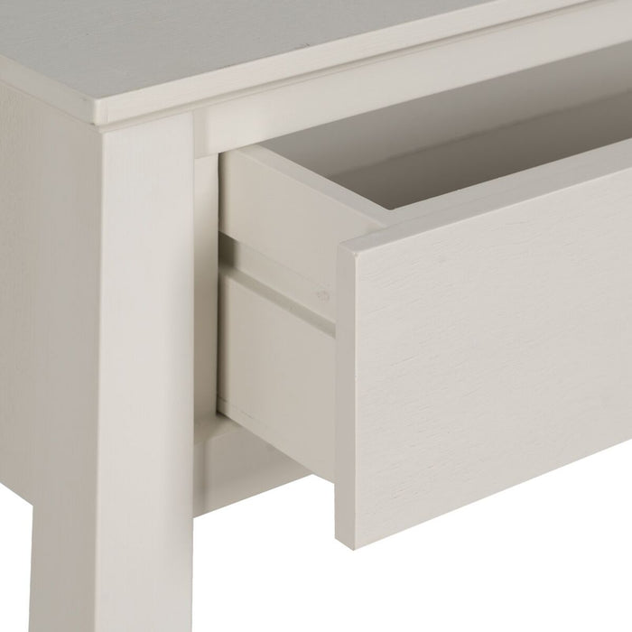 Consolă Alb lemn de pin Lemn MDF 90 x 30 x 81 cm