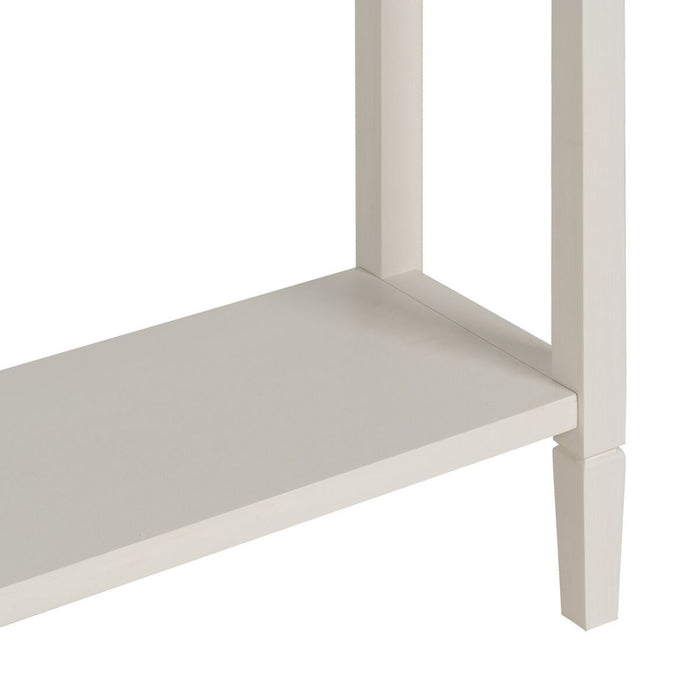 Consolă Alb lemn de pin Lemn MDF 90 x 30 x 81 cm