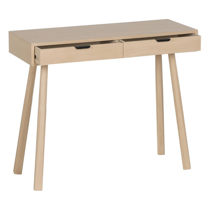 Consolă Natural lemn de pin Lemn MDF 90 x 35 x 75 cm