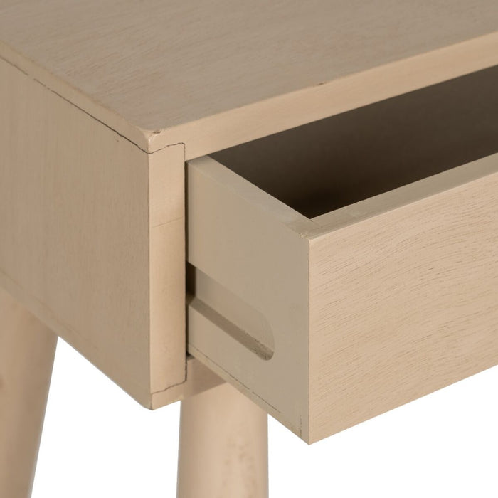 Consolă Natural lemn de pin Lemn MDF 90 x 35 x 75 cm