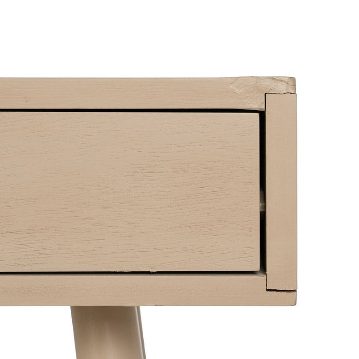 Consolă Natural lemn de pin Lemn MDF 90 x 35 x 75 cm