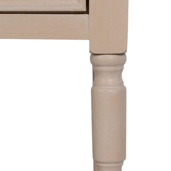 Consolă Alb lemn de pin Lemn MDF 90 x 30 x 81 cm