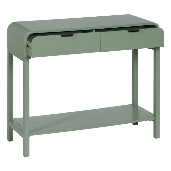 Consolă Verde lemn de pin Lemn MDF 90 x 32 x 75 cm