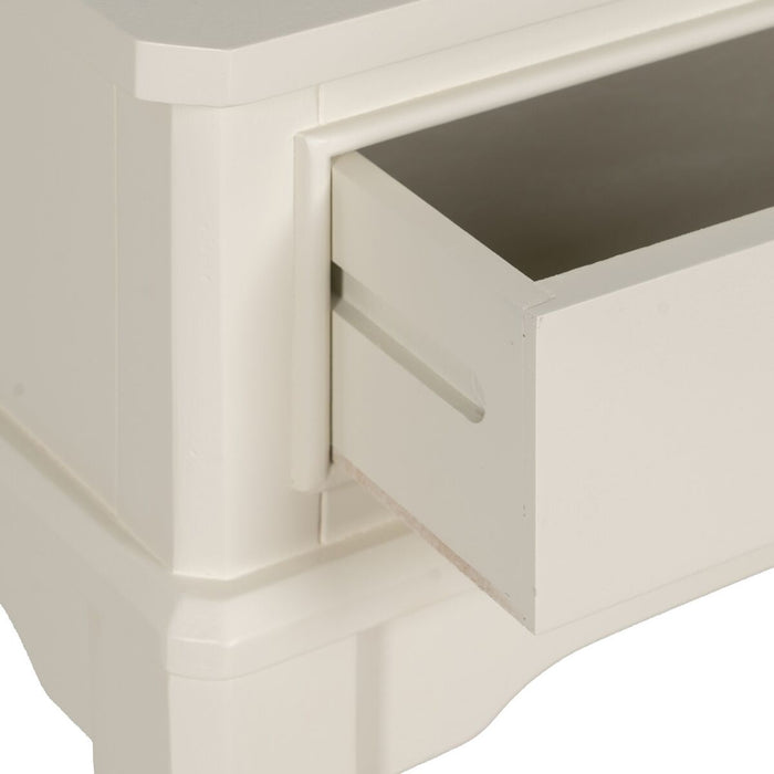 Consolă Alb lemn de pin Lemn MDF 90 x 33 x 75 cm