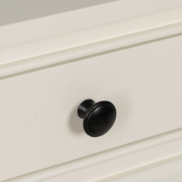 Consolă Alb lemn de pin Lemn MDF 90 x 33 x 75 cm