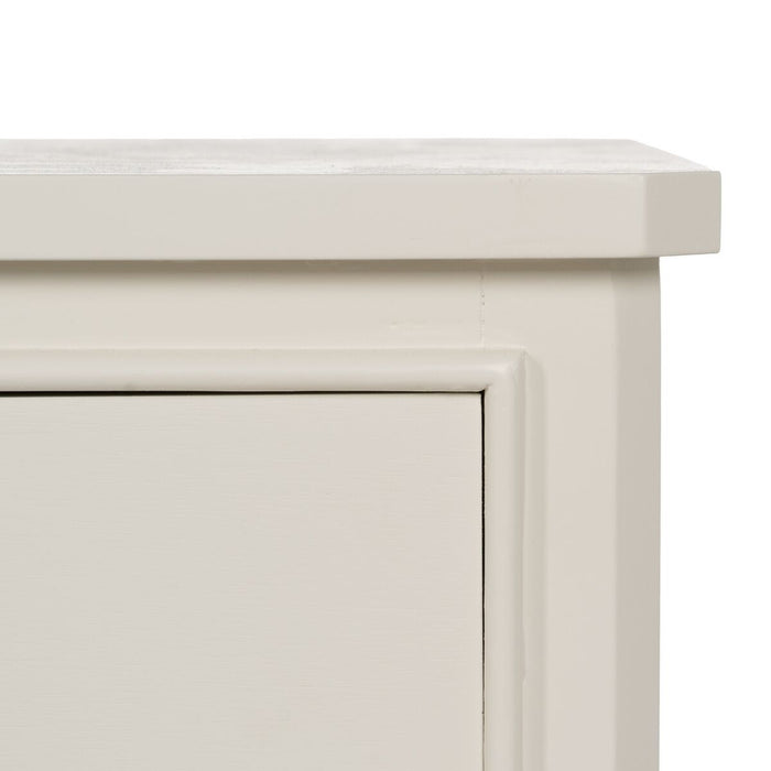 Consolă Alb lemn de pin Lemn MDF 90 x 33 x 75 cm