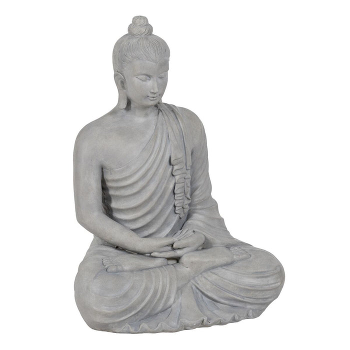 Sculptură Buda Gri 46,3 x 34,5 x 61,5 cm