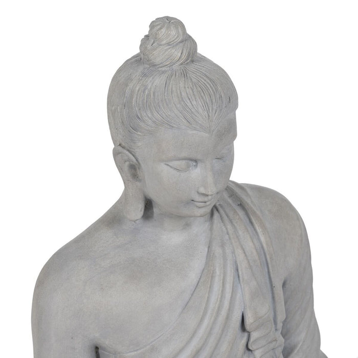Sculptură Buda Gri 46,3 x 34,5 x 61,5 cm
