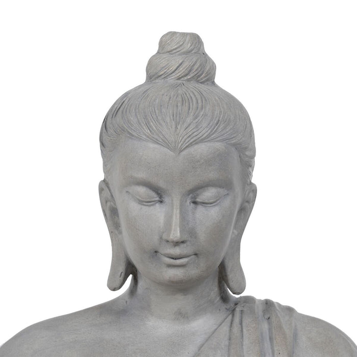 Sculptură Buda Gri 46,3 x 34,5 x 61,5 cm