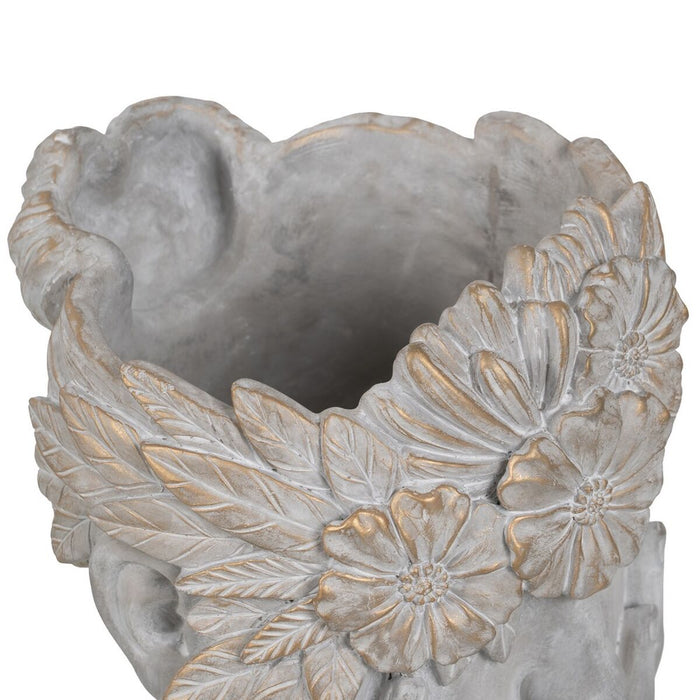 Ghiveci Gri Цимент Față 27 x 22 x 31 cm