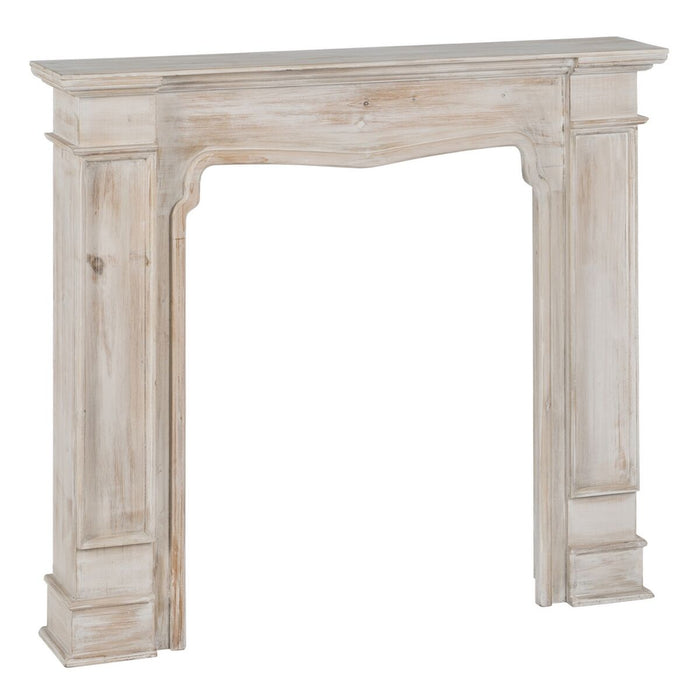 Partea din față a șemineului Lemn de brad Lemn MDF 108 x 21,5 x 101 cm