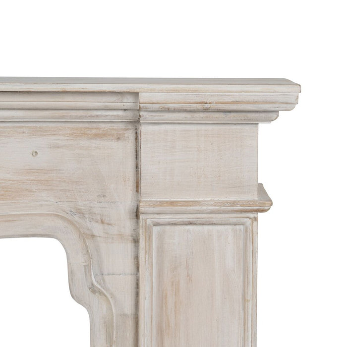 Partea din față a șemineului Lemn de brad Lemn MDF 108 x 21,5 x 101 cm