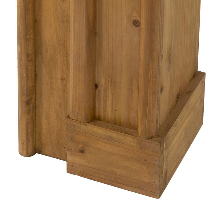Partea din față a șemineului Lemn de brad Lemn MDF 108 x 20 x 100 cm
