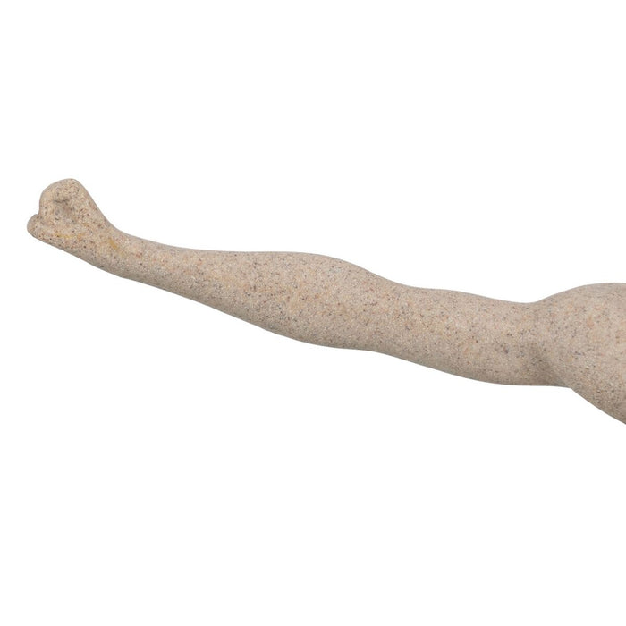 Figură Decorativă Crem 32 x 11,5 x 23 cm