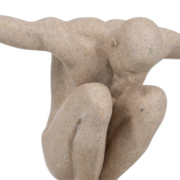 Figură Decorativă Crem 32 x 11,5 x 23 cm