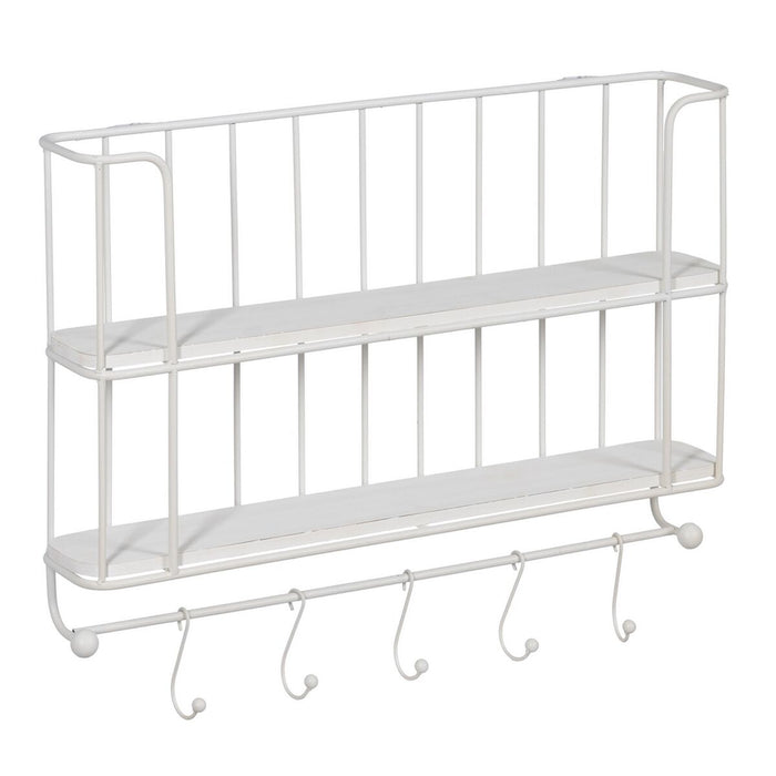 Raft Alb Fier 66,5 x 14 x 44,5 cm