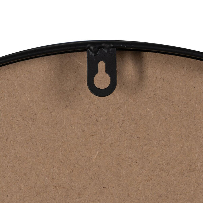 Ceas de Perete Alb Negru Fier 46 x 46 x 6 cm