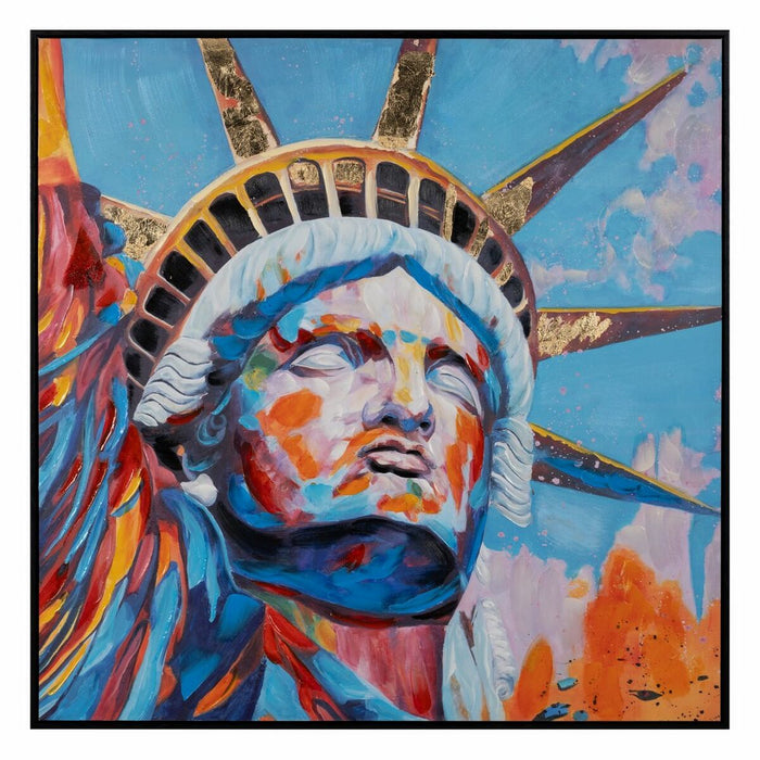 Tablou Pânză 100 x 3,5 x 100 cm