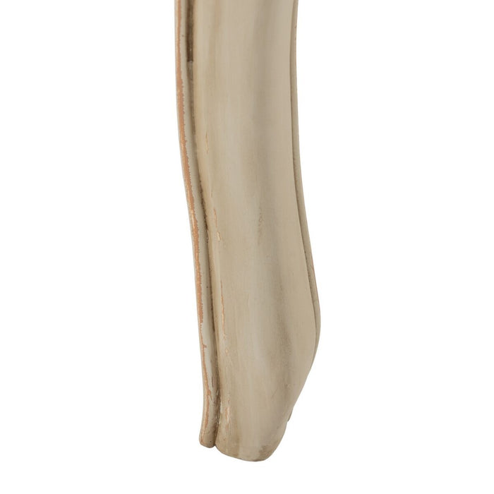 Consolă Crem Natural Lemn de brad Lemn MDF 135 x 43 x 77 cm