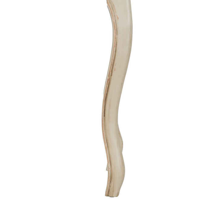 Consolă Crem Natural Lemn de brad Lemn MDF 135 x 43 x 77 cm