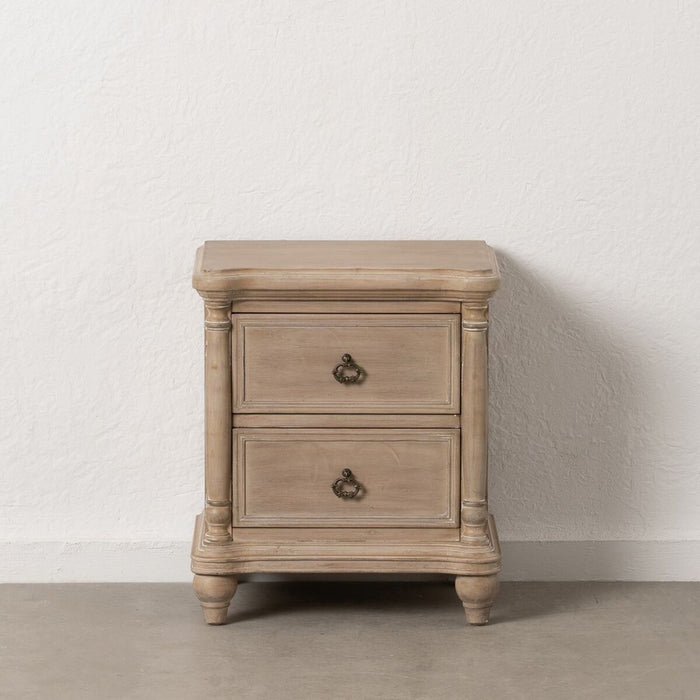 Noptieră Natural Lemn de brad Lemn MDF 48 x 38 x 56 cm