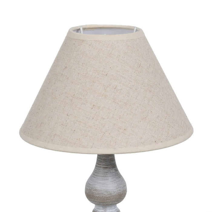 Lampă de masă Bej Gri 60 W 220-240 V 20 x 20 x 34 cm