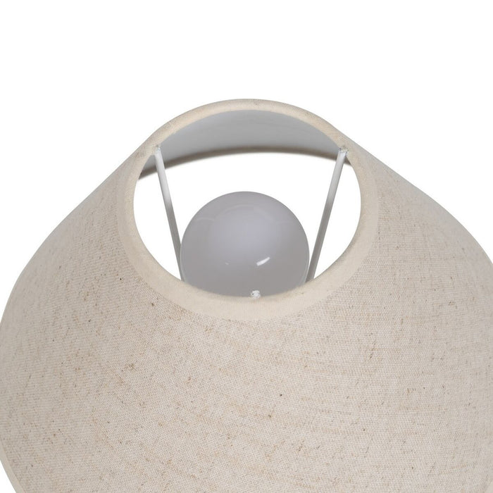 Lampă de masă Bej Gri 60 W 220-240 V 20 x 20 x 34 cm