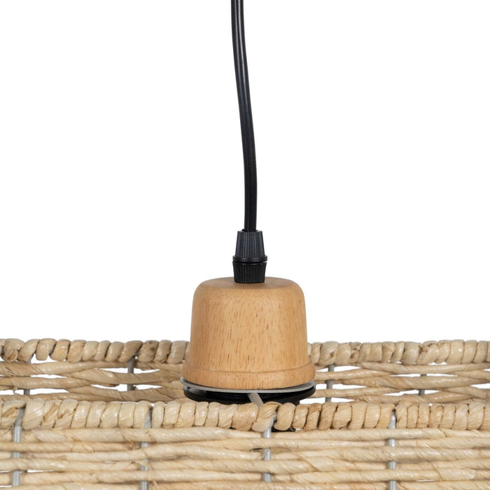 Lustră Negru Natural Fier 220-240 V 77 x 27 x 92 cm