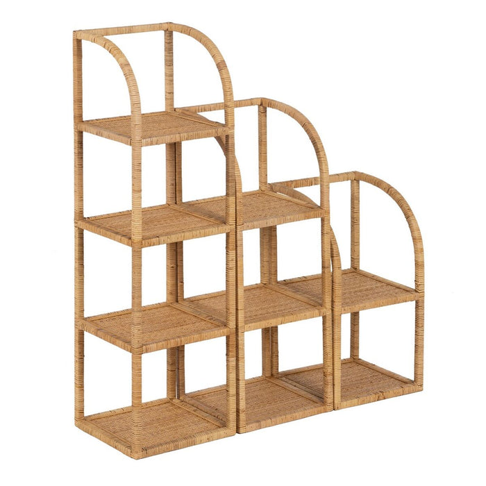 Raft Bej 30 x 30 x 109 cm (3 Unități)