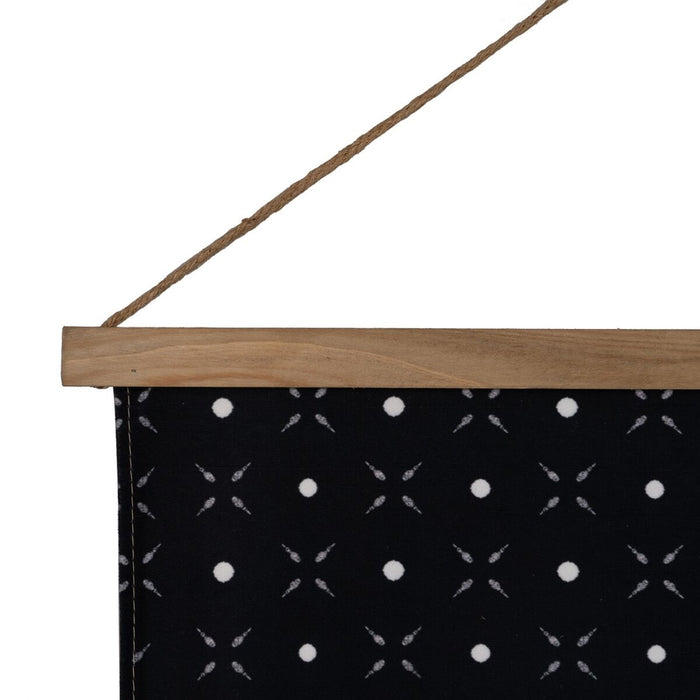 Decorațiune de Perete Tapiserie Femeie Cânepă Lemn de brad Țesătură 125 x 1,7 x 160 cm