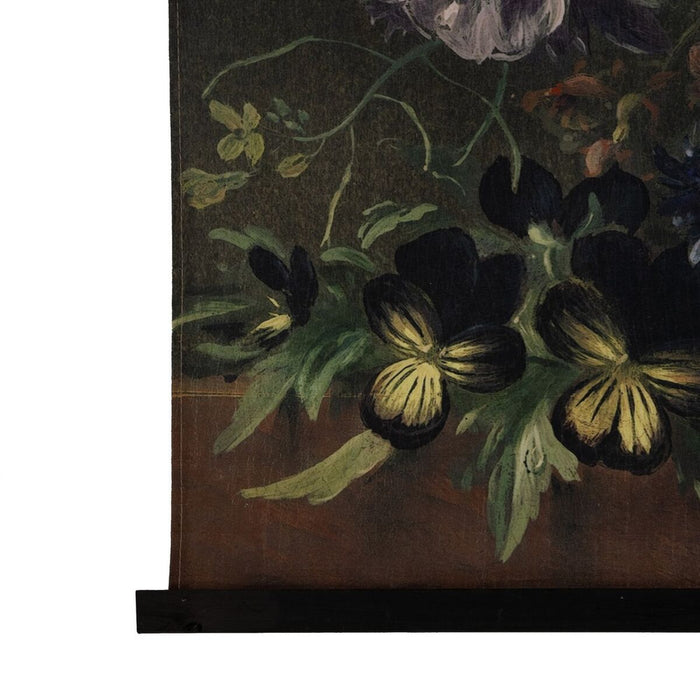 Decorațiune de Perete Tapiserie Cânepă Lemn de brad Țesătură 125 x 1,7 x 145 cm