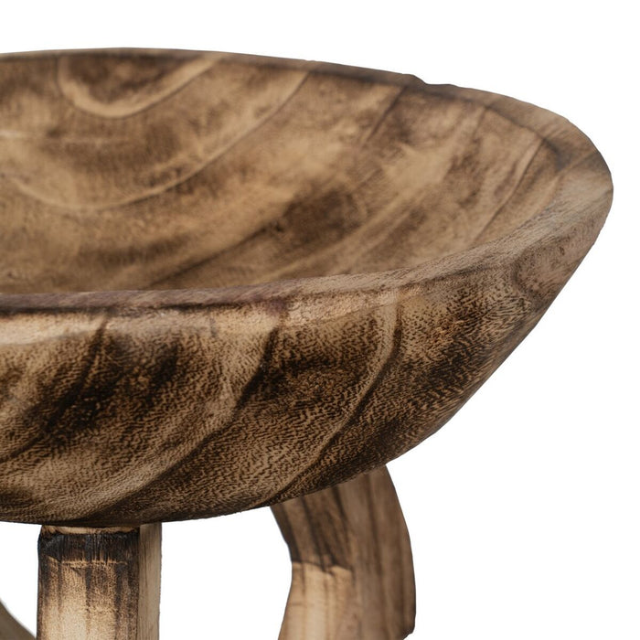 Decorațiune pentru Centrul Mesei Bej Lemn 30 x 30 x 18 cm