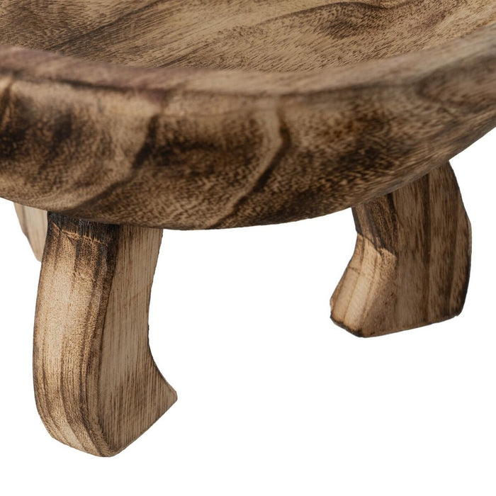 Decorațiune pentru Centrul Mesei Bej Lemn 30 x 30 x 18 cm