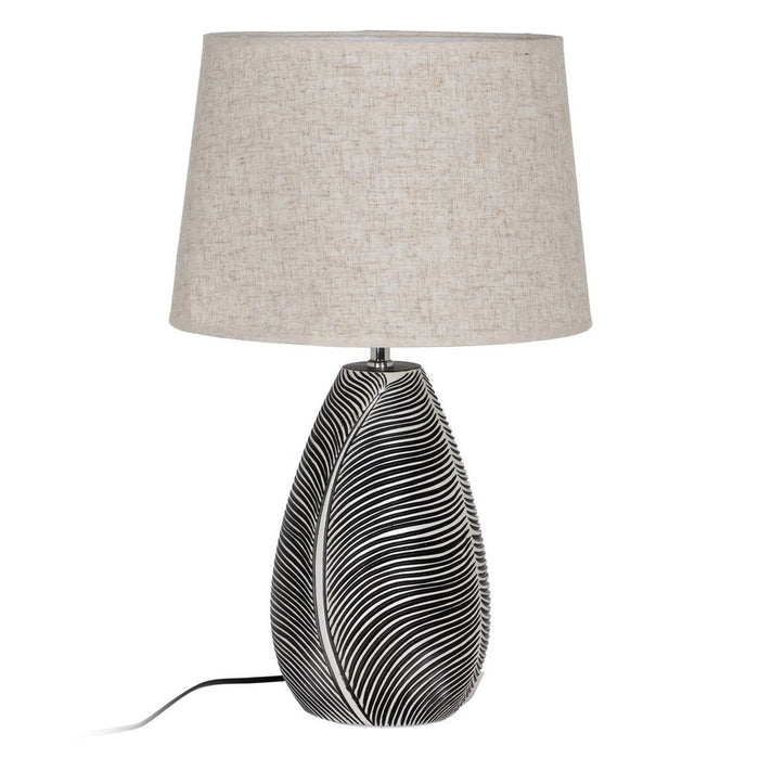 Lampă de masă Alb Negru 38 x 38 x 60 cm