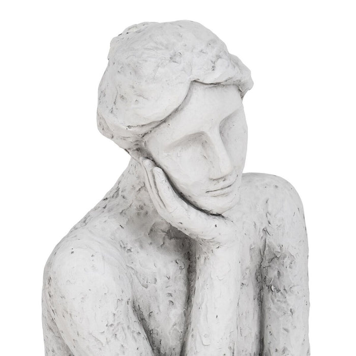 Bust Argilă Femeie 35 x 28 x 54 cm