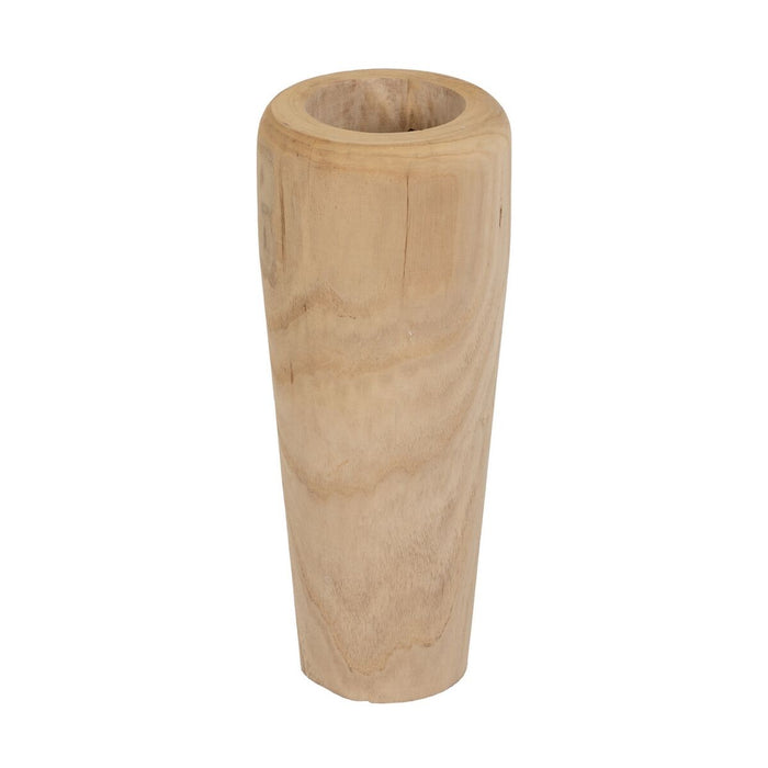 Vază Natural Lemn de paulownia 20 x 20 x 48 cm
