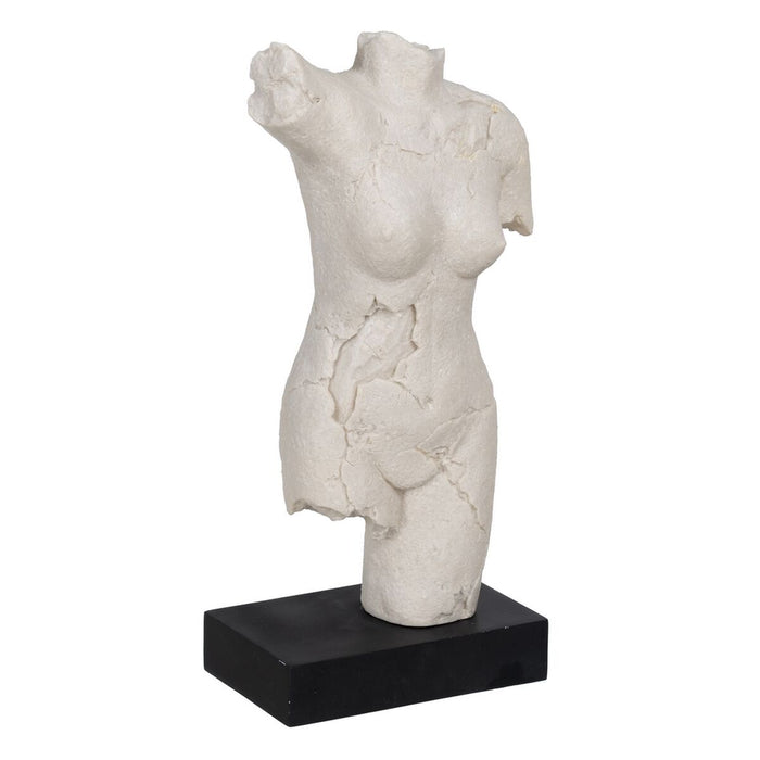 Figură Decorativă Negru Crem 21 x 12 x 43,3 cm