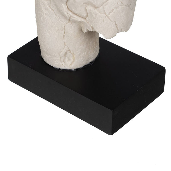 Figură Decorativă Negru Crem 26,5 x 14 x 45 cm