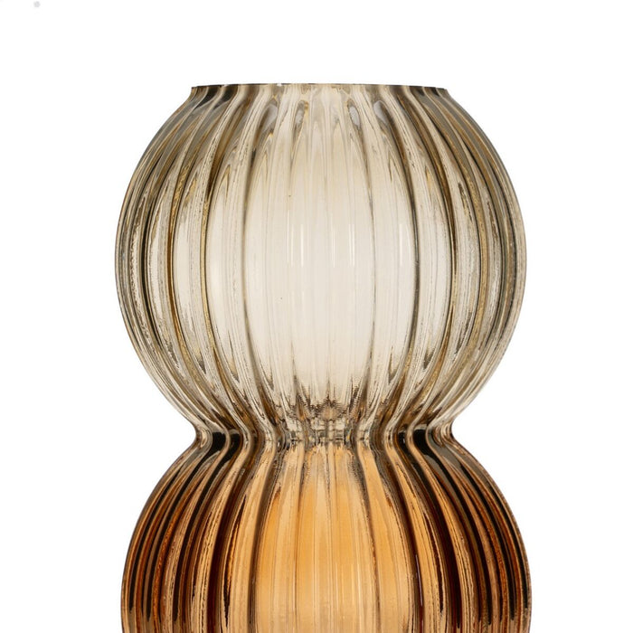 Vază Chihlimbar Geam 12 x 12 x 20 cm