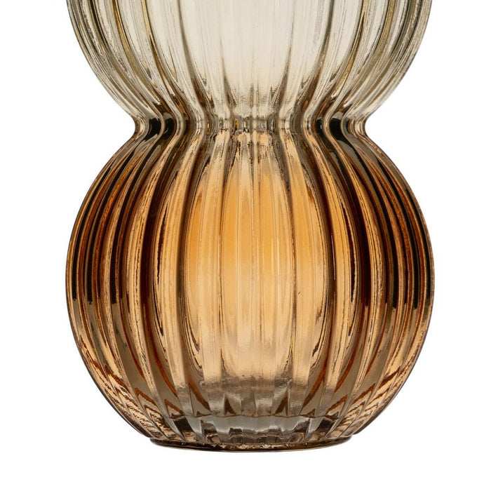 Vază Chihlimbar Geam 12 x 12 x 20 cm