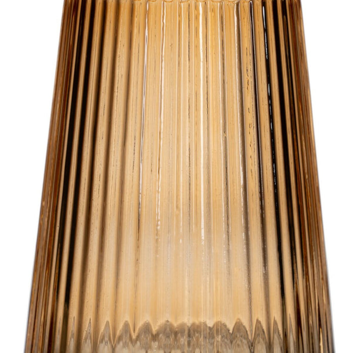 Vază Chihlimbar Geam 11,5 x 11,5 x 26,5 cm