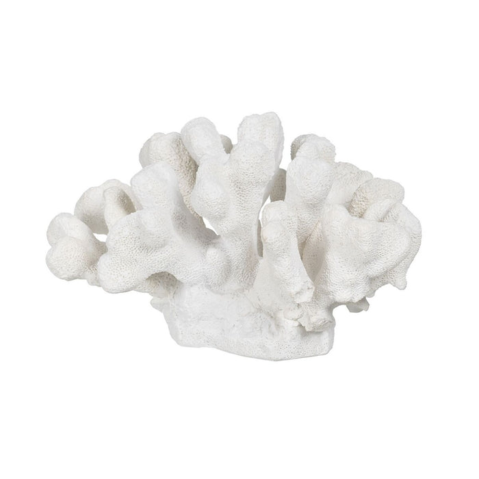 Figură Decorativă Alb Coral 19 x 14 x 11 cm
