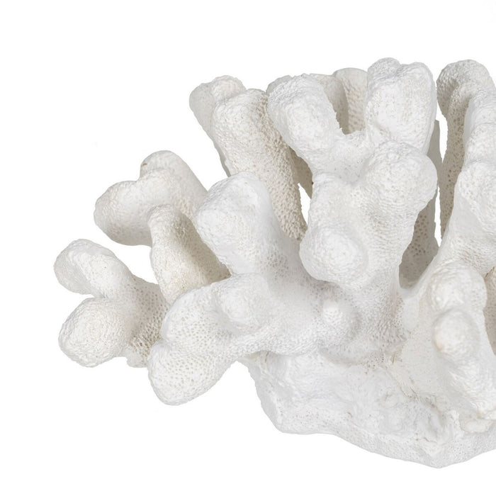 Figură Decorativă Alb Coral 19 x 14 x 11 cm