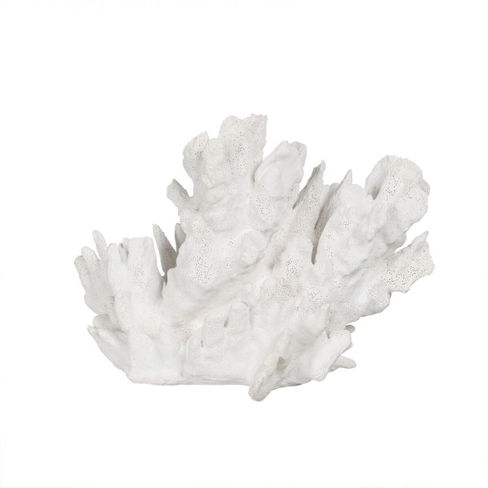 Figură Decorativă Alb Coral 29 x 20 x 21 cm