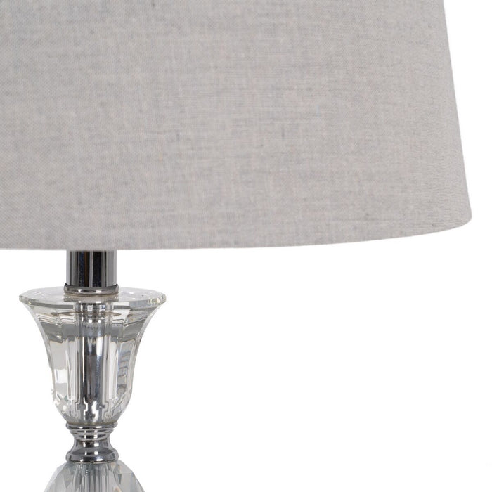 Lampă de masă Argintiu 220 -240 V 38 x 38 x 70 cm