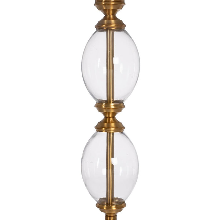 Lampă cu Picior Auriu* 40,5 x 40,5 x 154,5 cm